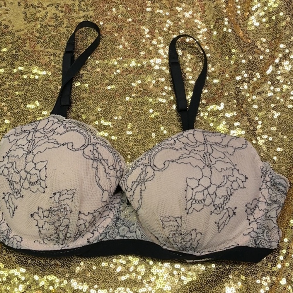 Sophie B. Lace Overlay Bra